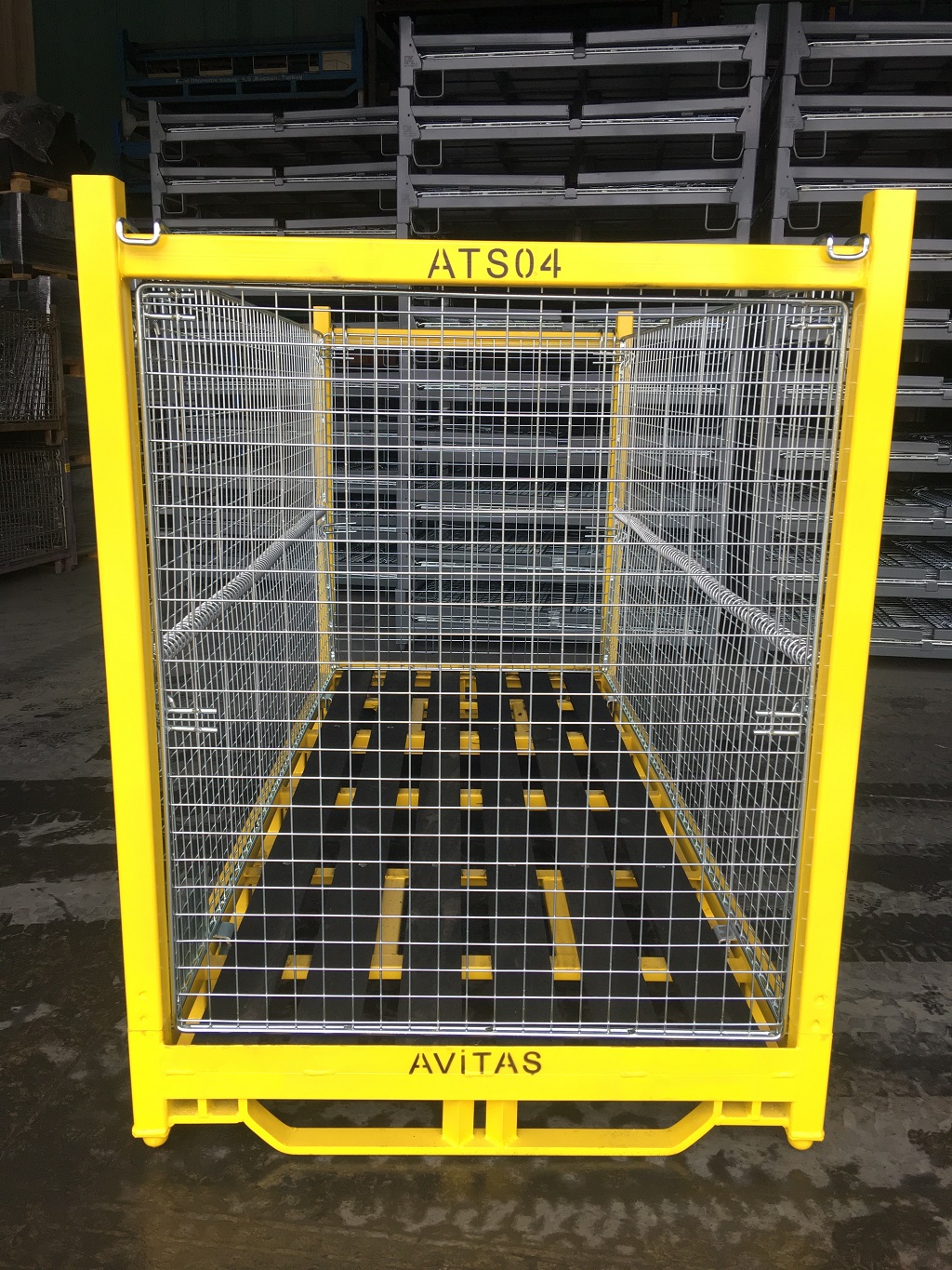 STANDART KATLANIR TELLİ KONTEYNER-96