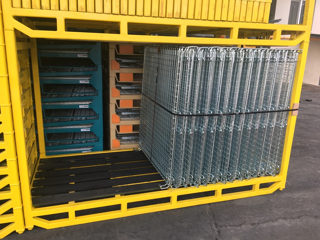 STANDART KATLANIR TELLİ KONTEYNER-96