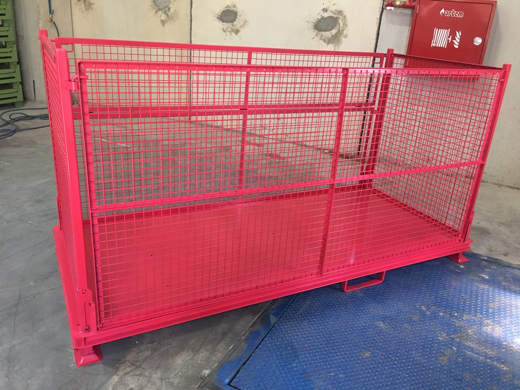 STANDART KATLANIR TELLİ KONTEYNER-66