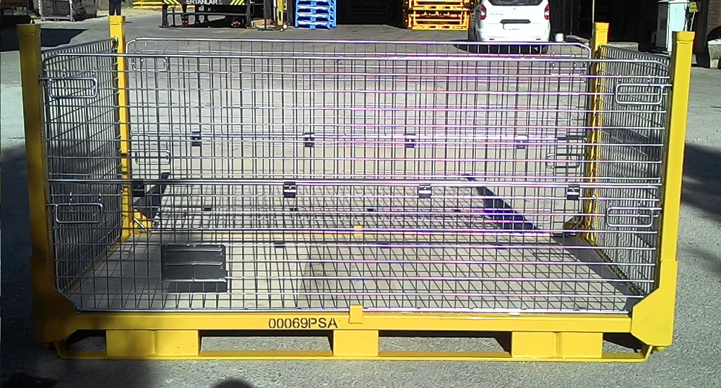 STANDART KATLANIR TELLİ KONTEYNER-75