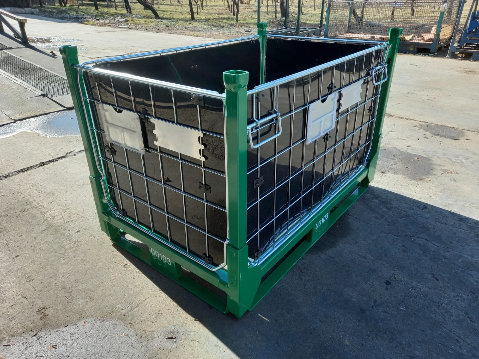 STANDART KATLANIR TELLİ KONTEYNER-134