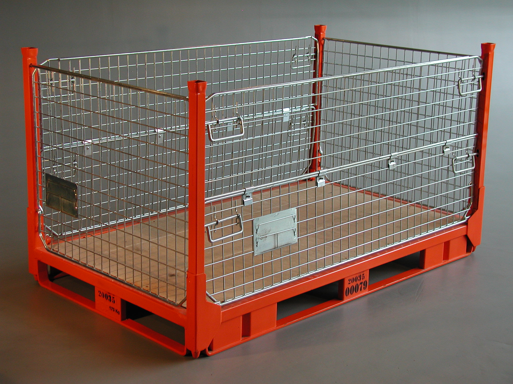 STANDART KATLANIR TELLİ KONTEYNER-90