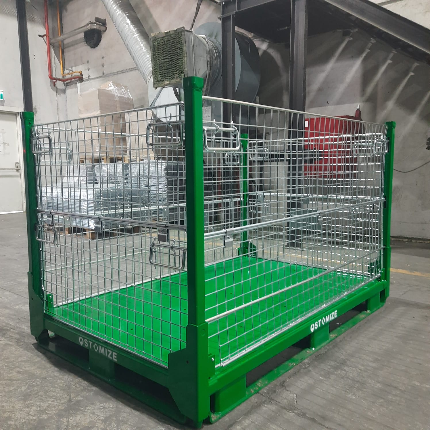 STANDART KATLANIR TELLİ KONTEYNER-8