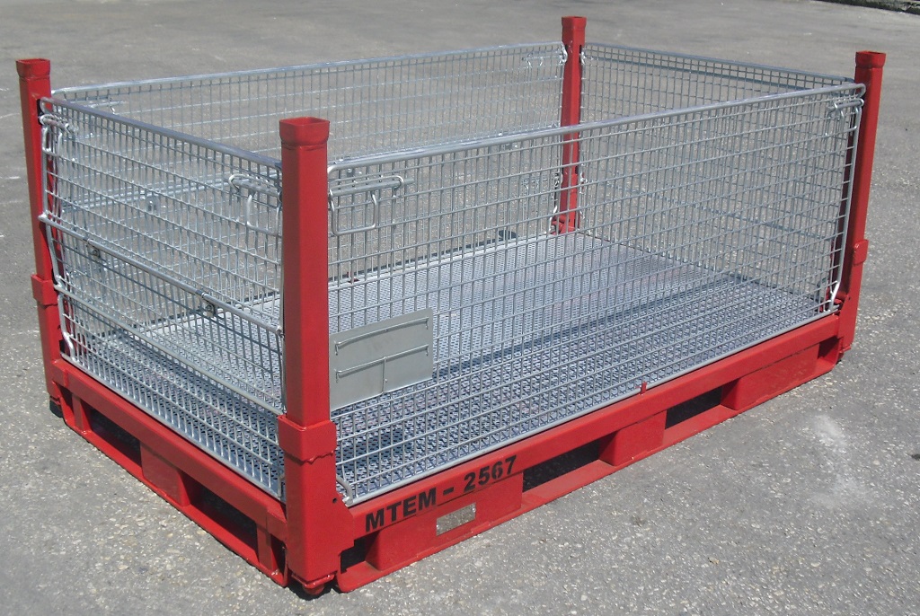 STANDART KATLANIR TELLİ KONTEYNER-16